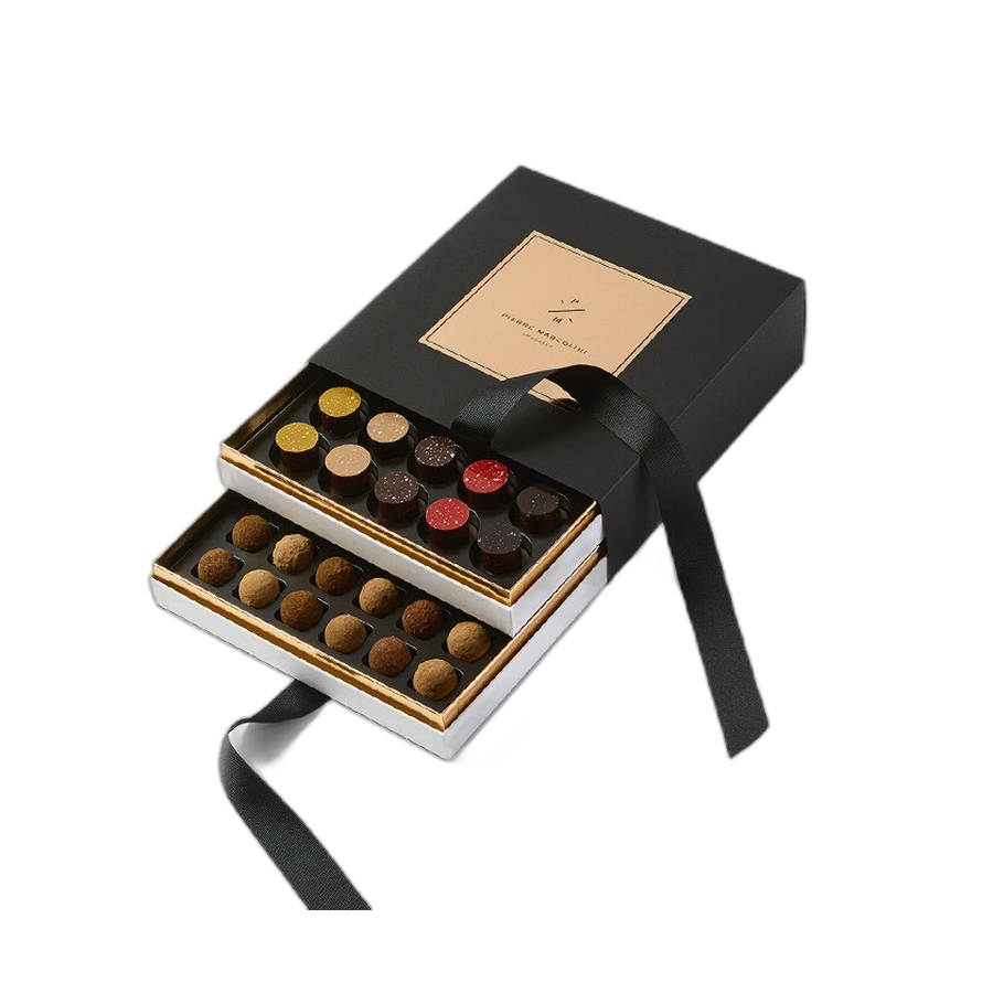 Шоколадный набор Christmas 2-drawer Box PIERRE MARCOLINI, 441гр