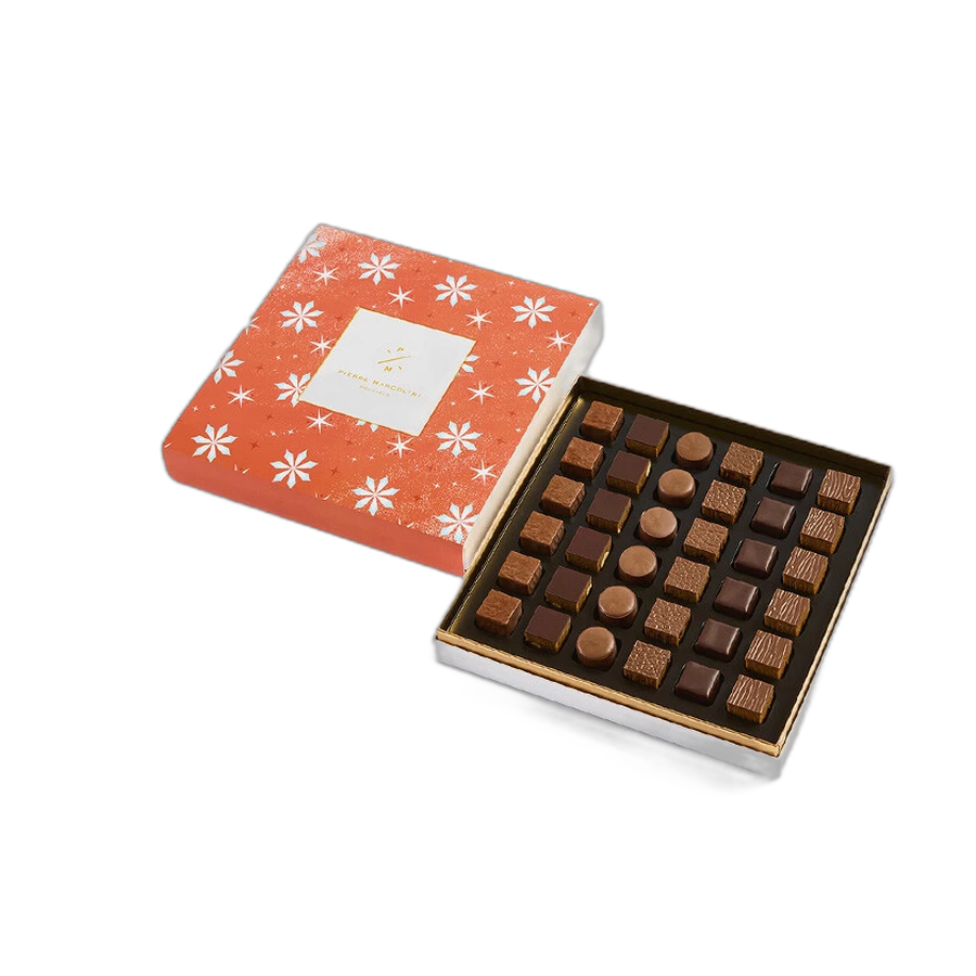 Шоколадные конфеты, пралине Malline of Christmas Classics 36шт PIERRE MARCOLINI, 234гр
