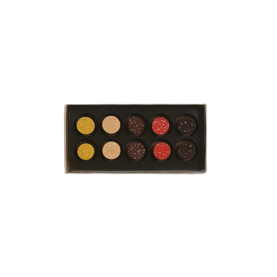 Пралине, ганаш Plumier Christmas Hats 10шт PIERRE MARCOLINI, 90гр