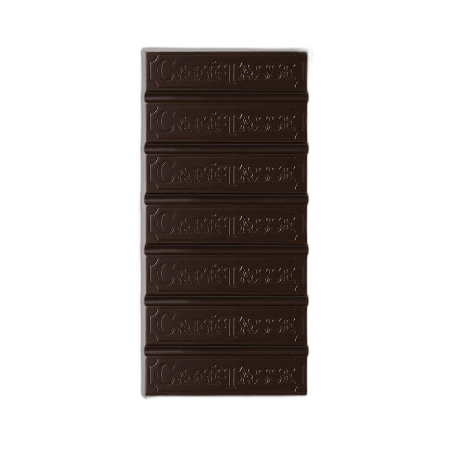 Шоколад темный Dark chocolate family bar 77% CAFE-TASSE, 85г