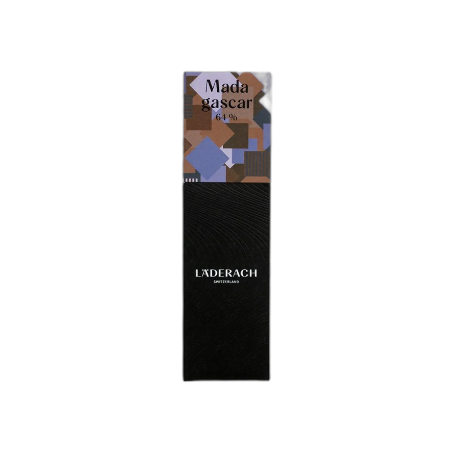 Шоколад темный Grand Cru Madagascar 64% LADERACH, 64г