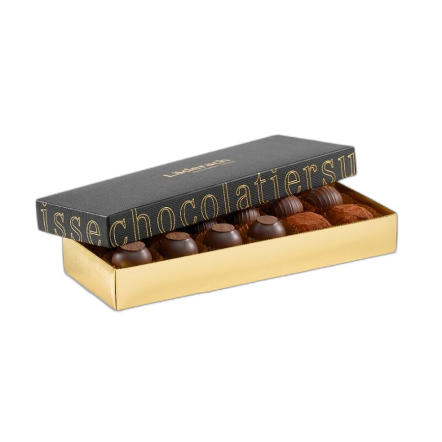 Шоколадные конфеты трюфели Truffles Grand Cru Assorted 12шт LADERACH, 130г