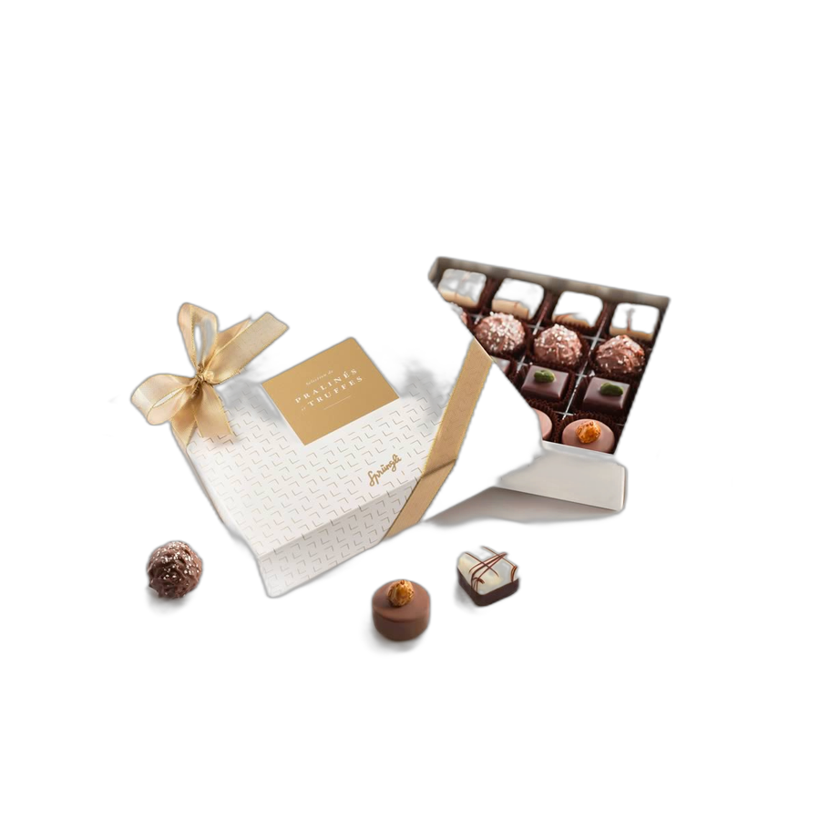 Шоколадные конфеты пралине, трюфели на выбор Selection de Pralines and Truffles SPRUNGLI, 175гр
