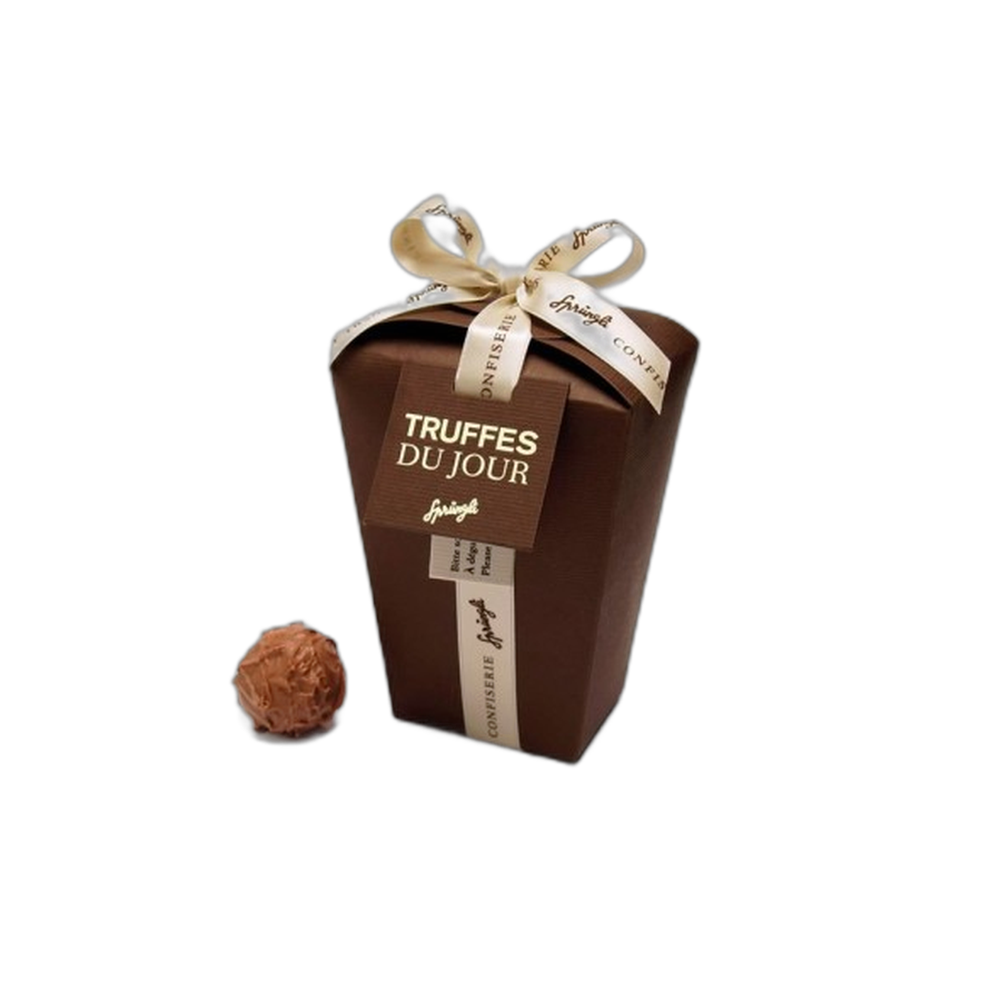 Шоколадные конфеты трюфели Truffes du Jour milk SPRUNGLI