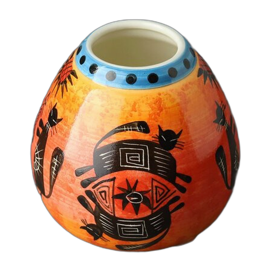 Калабас котики, керамика, 250мл