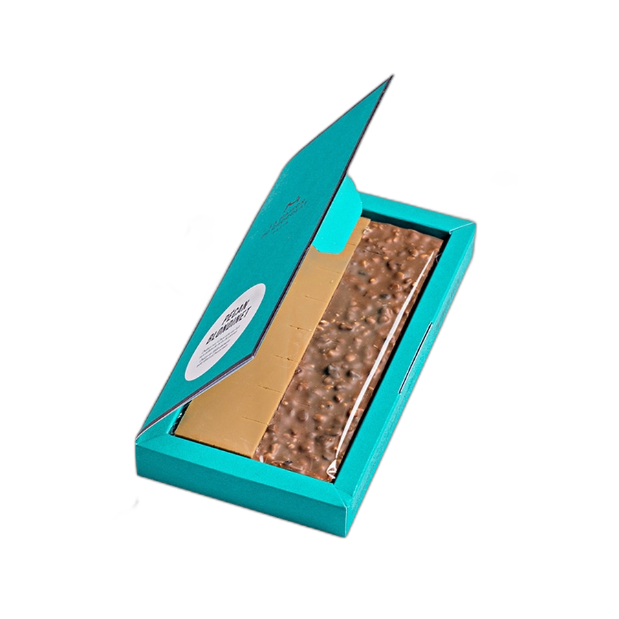 Шоколад молочный, белый (пекан) Pecan Blondinet LA MAISON, 97гр