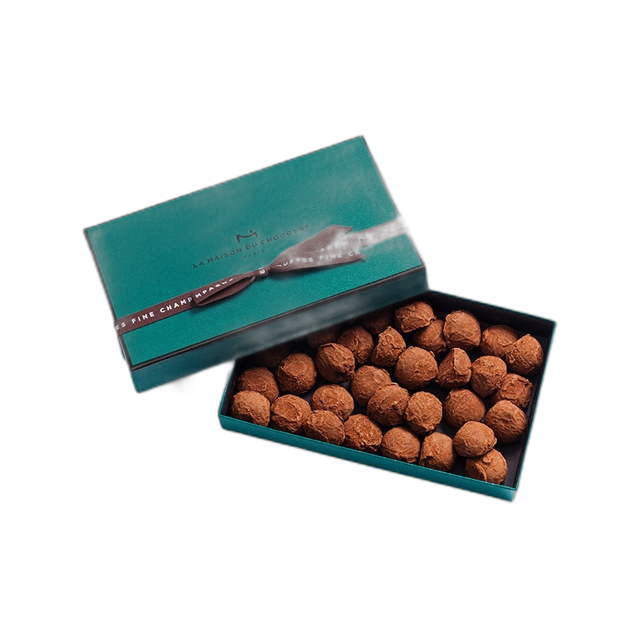 Шоколадные конфеты трюфели Fine Champagne Truffles 34шт LA MAISON, 245гр