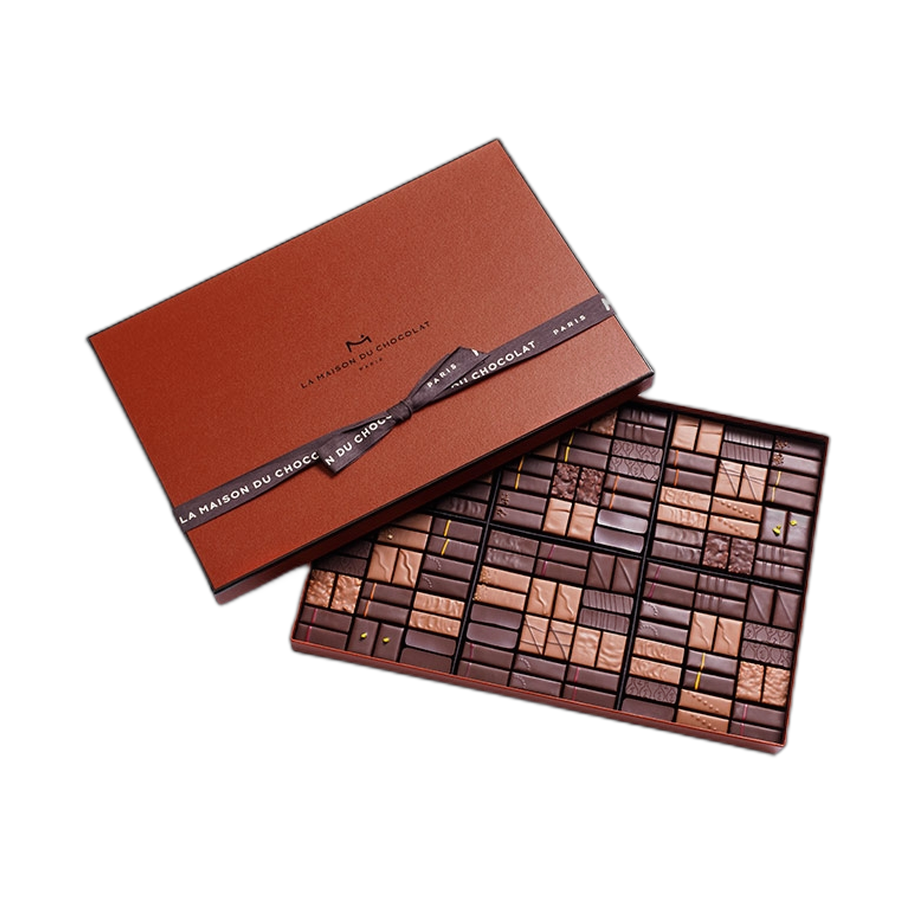 Шоколадные конфеты пралине, ганаш Coffret Maison Dark and Milk 144шт LA MAISON, 1000гр