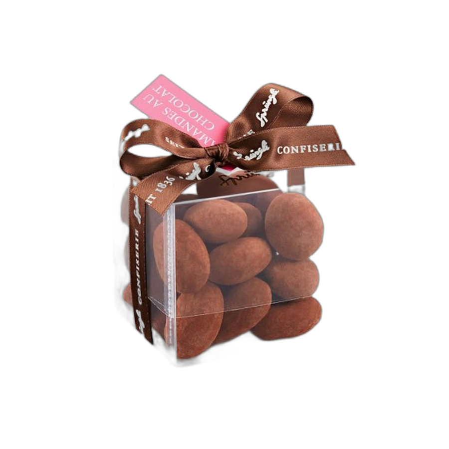 Миндаль в темном шоколаде и какао Amandes au Chocolate SPRUNGLI, 170гр
