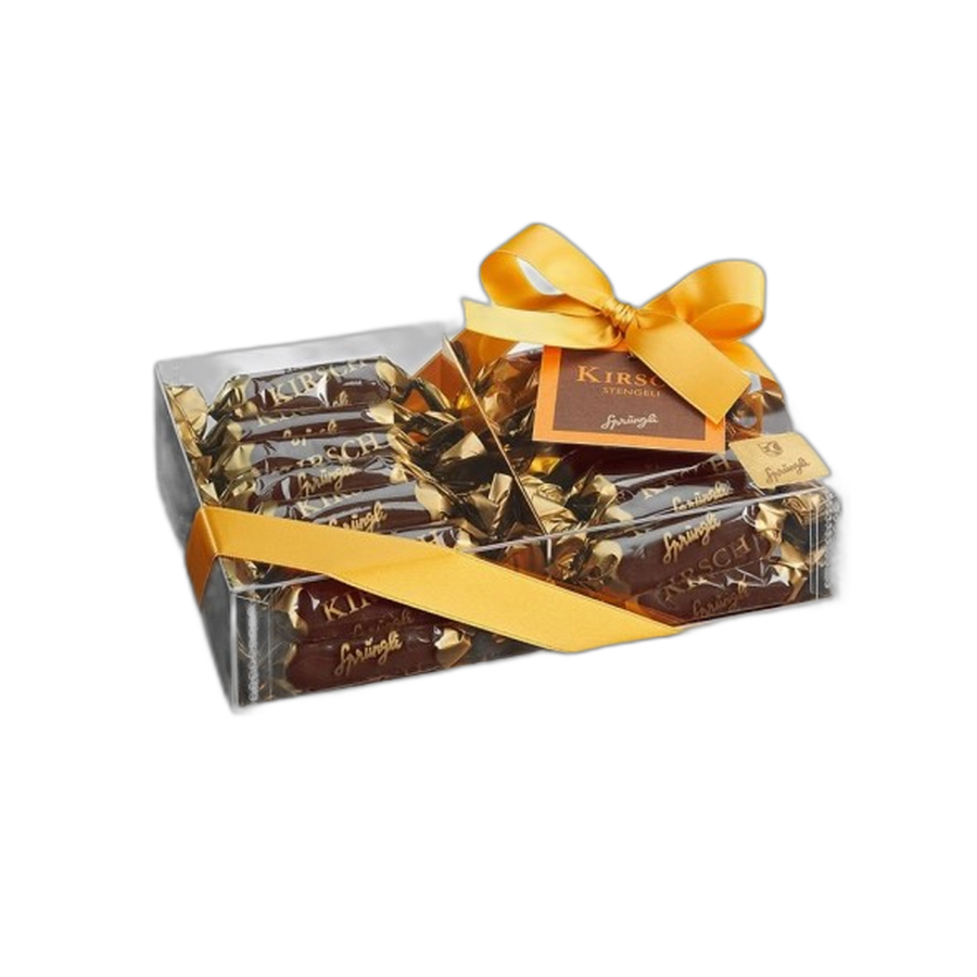 Шоколадные конфеты темный шоколад Kirsch-Stengeli 29шт SPRUNGLI, 240гр