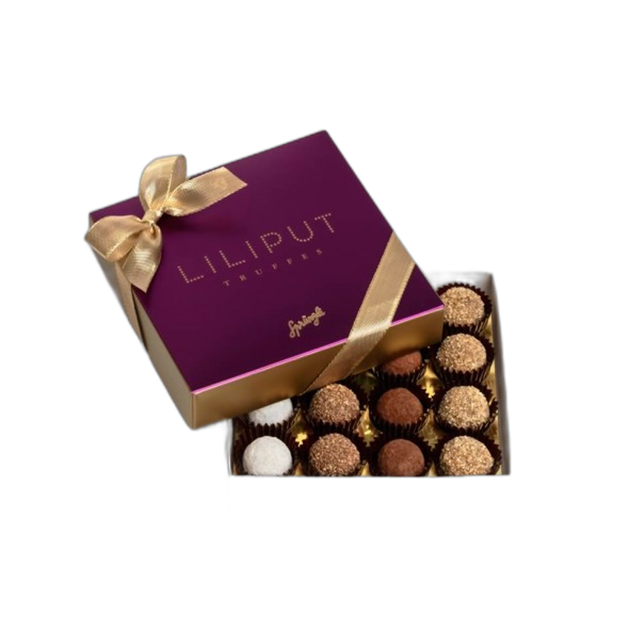 Шоколадные конфеты трюфели Lilliput Truffles 16шт SPRUNGLI, 100гр