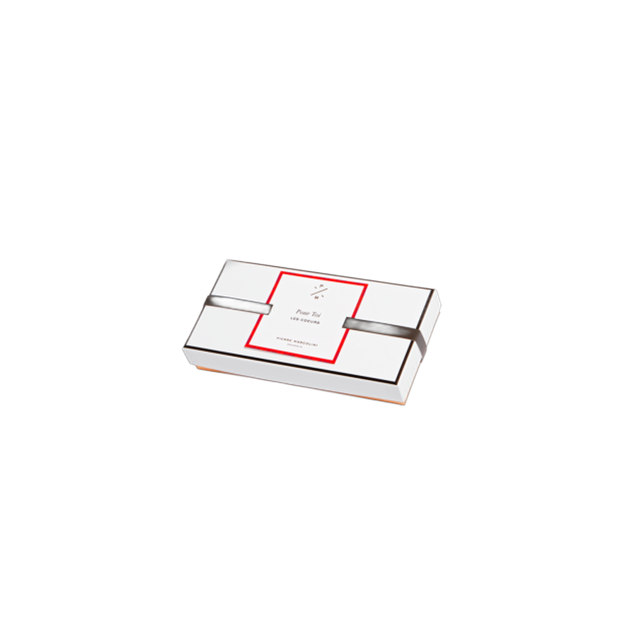 Шоколад PIERRE MARCOLINI, 15 HEARTS, сердца, 106,5 гр