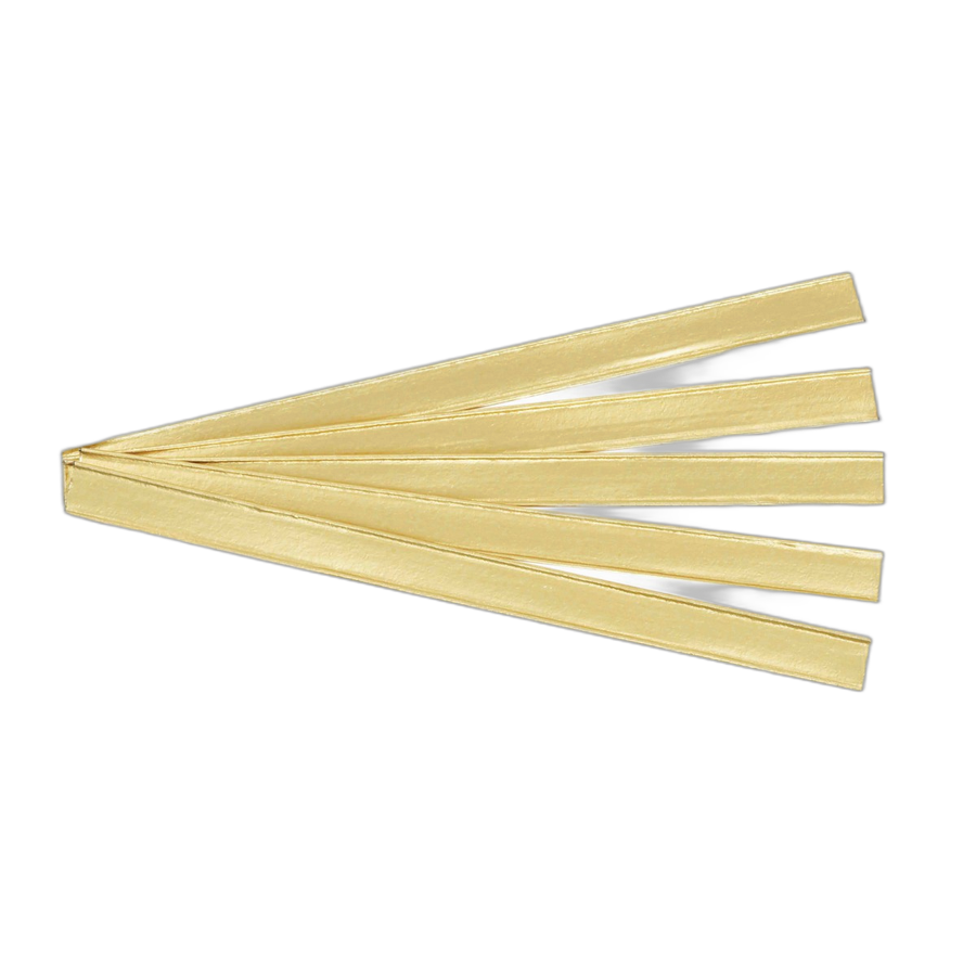 Клипсы для пакетов Чай (золотые), 50шт