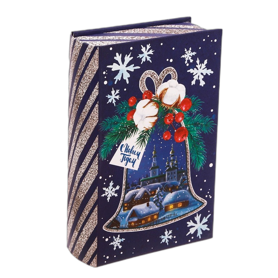 Подарок новогодний книга-шкатулка "С Новым Годом!"