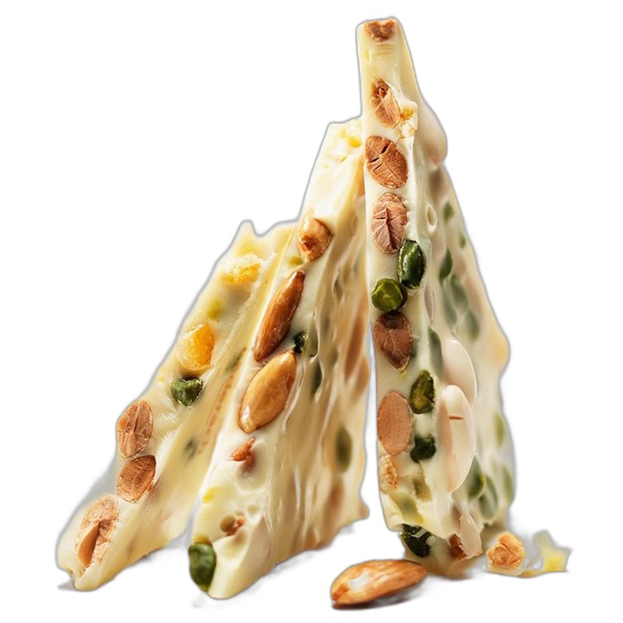Шоколад белый (фисташка, миндаль, апельсин) LADERACH, 225г